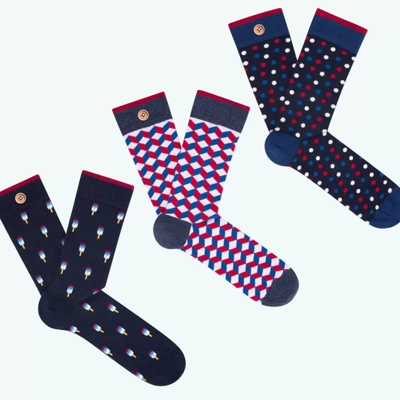Shop French Ice Chaussettes 41/46