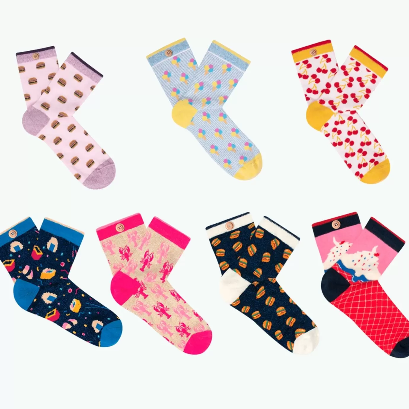 Hot It'S Delicious Chaussettes 36/41