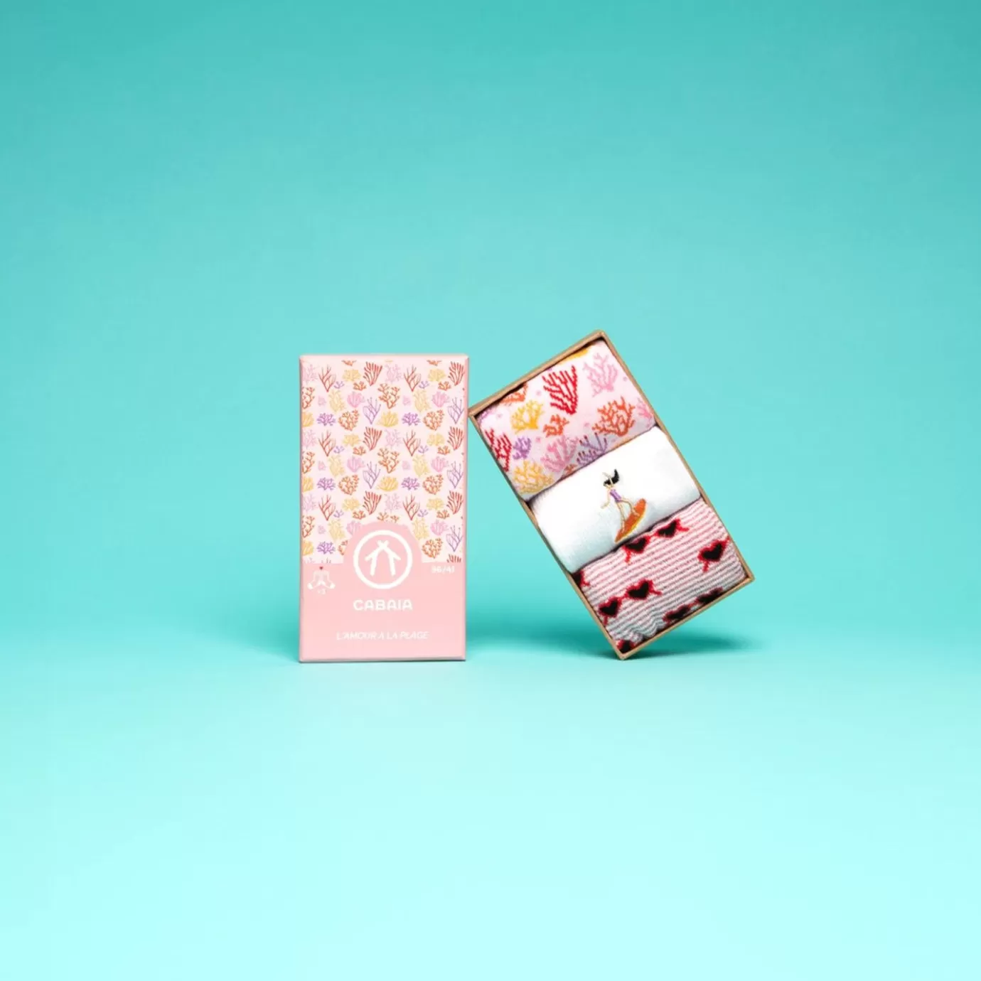 Fashion L'Amour A La Plage Chaussettes 36/41