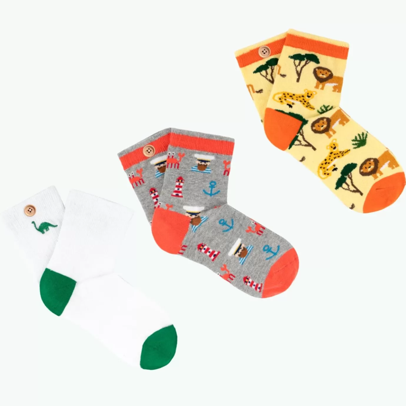 Online Les Aventuriers En Herbe Chaussettes 25/30 Et 31/35