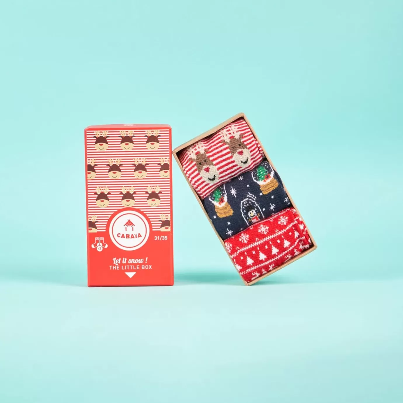 Discount Let It Snow Chaussettes 25/30 Et 31/35