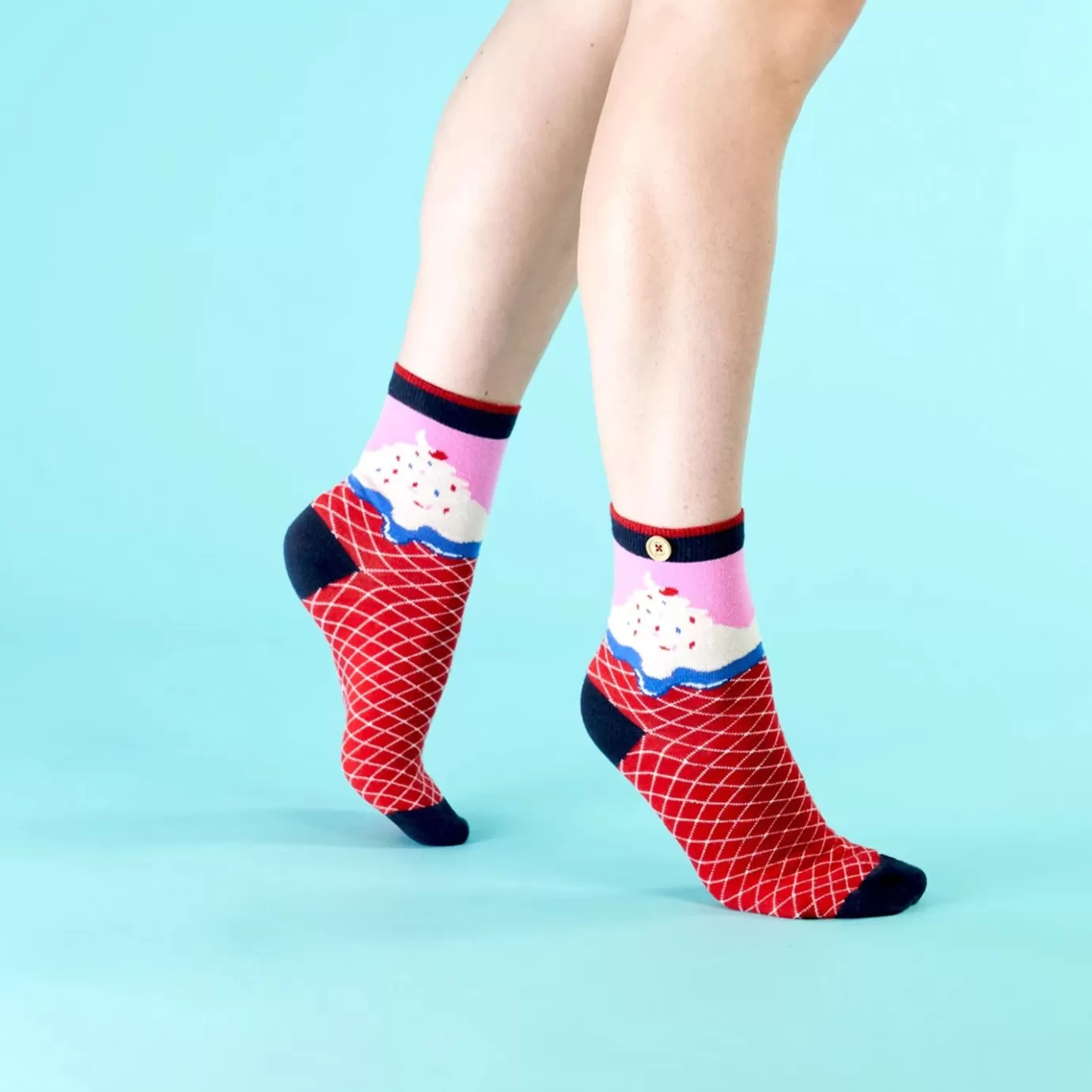 Cheap Lila & Marine Chaussettes 36/41