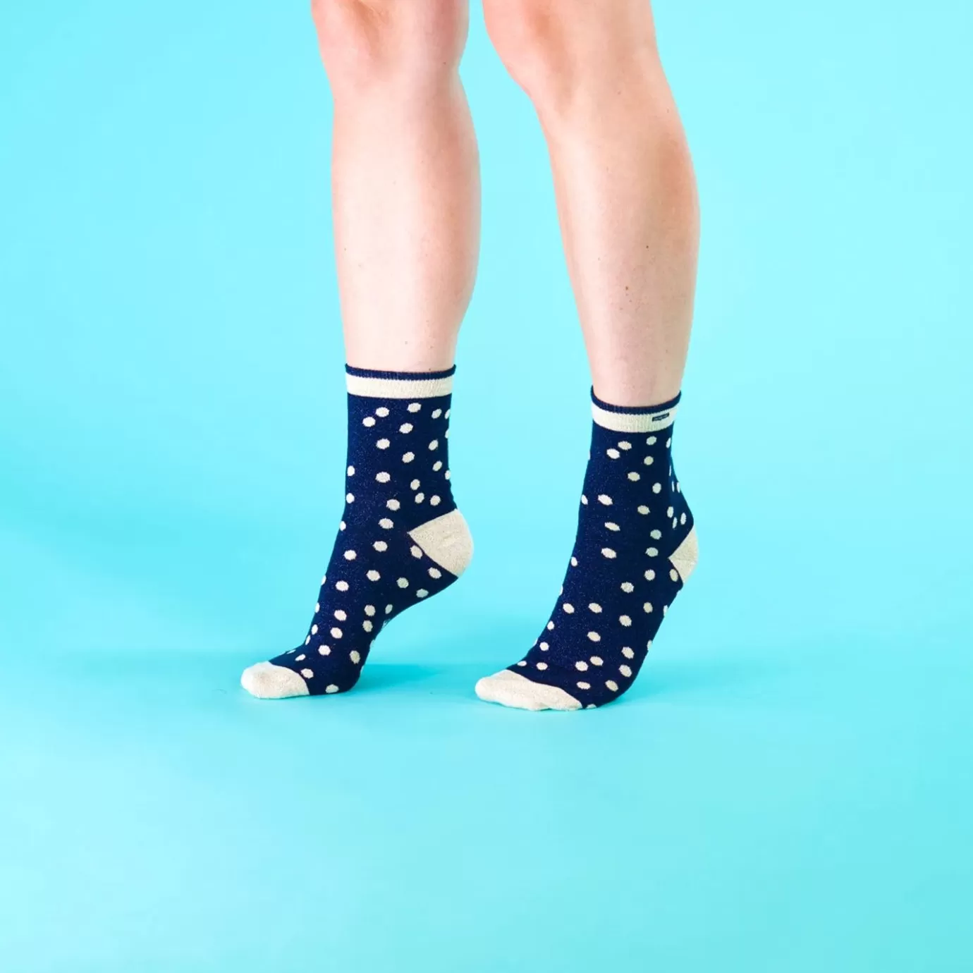 New Minuit Bleu Chaussettes 36/41