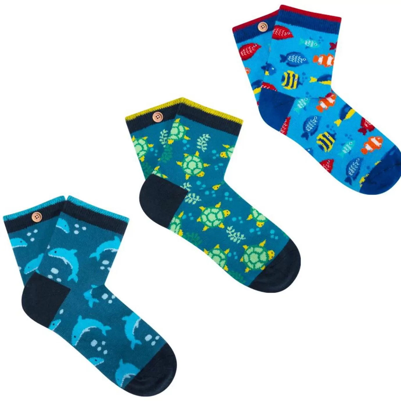 Outlet Sous L'Ocean Chaussettes 25/30 Et 31/35